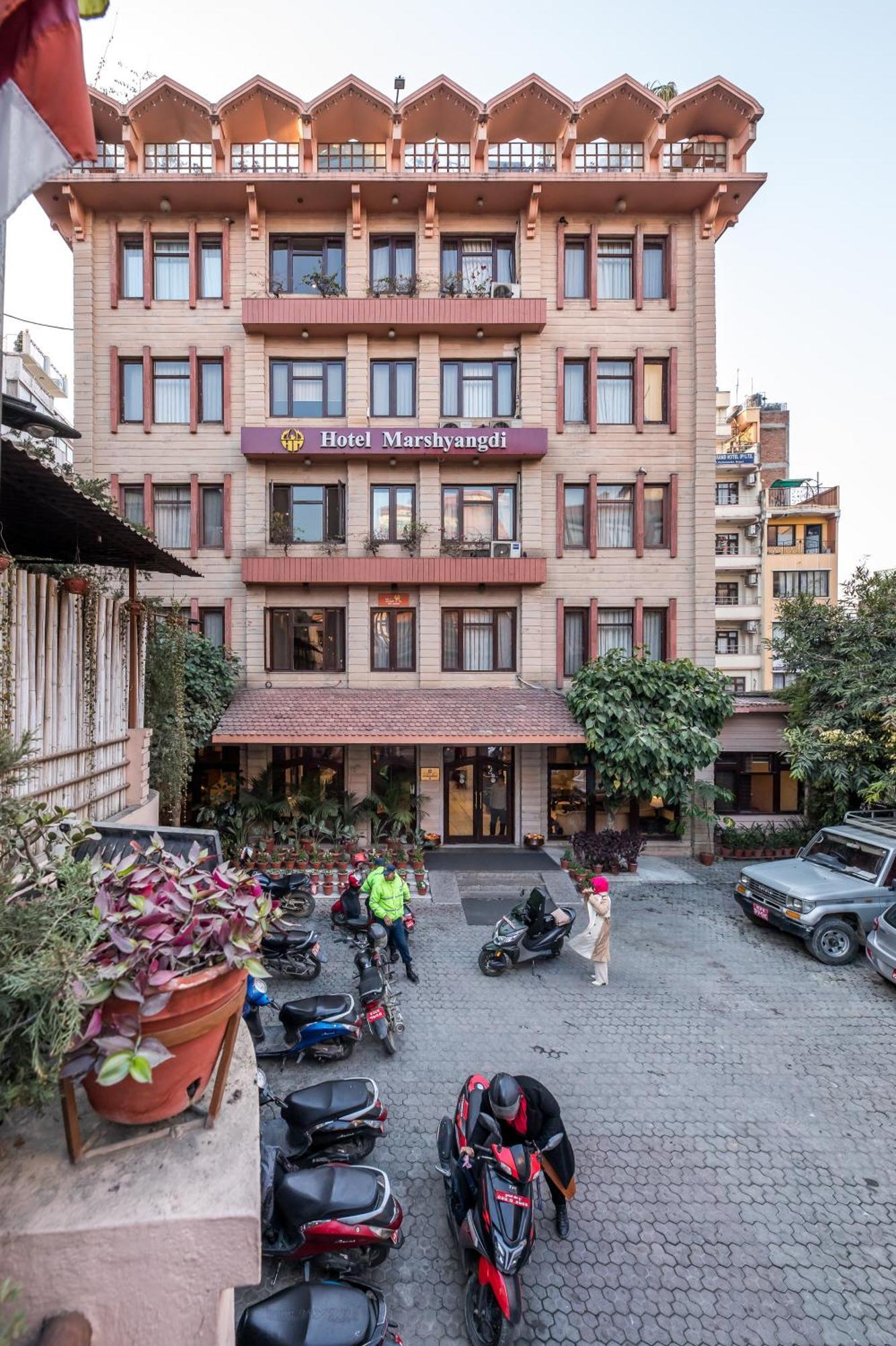 Hotel Marshyangdi Káthmándú Exteriér fotografie